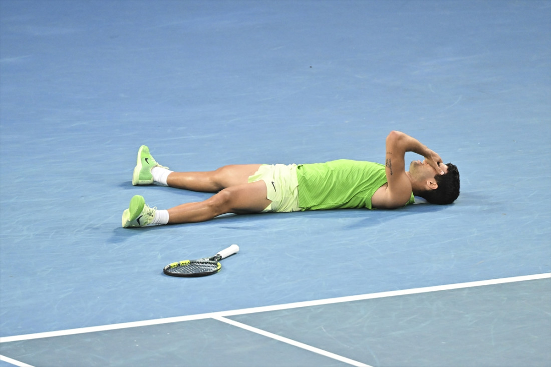 Prvi finalista Australian Opena: Alcaraz u epskoj drami savladao Zvereva