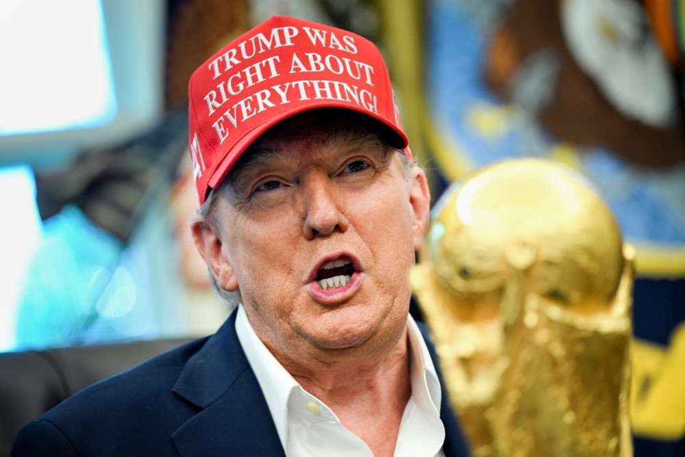 Pobjedniku Svjetskog prvenstva trofej će uručiti Donald Trump