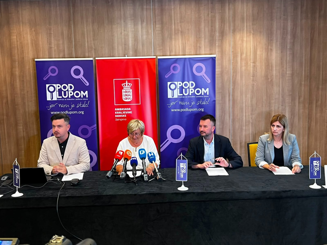 Koalicija za slobodne i poštene izbore "Pod lupom" zvanično započela posmatračku misiju za Opšte izbore 2026.