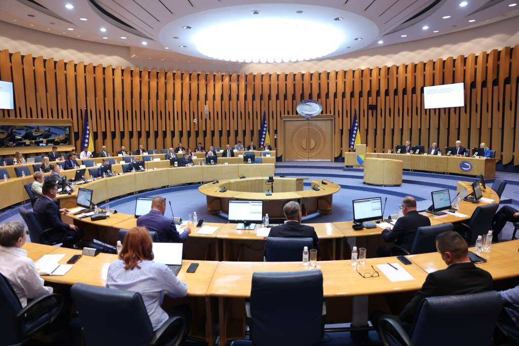 Dom naroda PSBiH 27. jula o prijedlogu budžeta institucija BiH za 2026. godinu