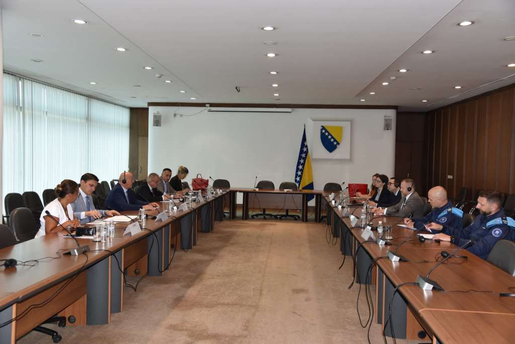 Bošnjak razgovarao sa Gerdesom o saradnji Frontexa i BiH