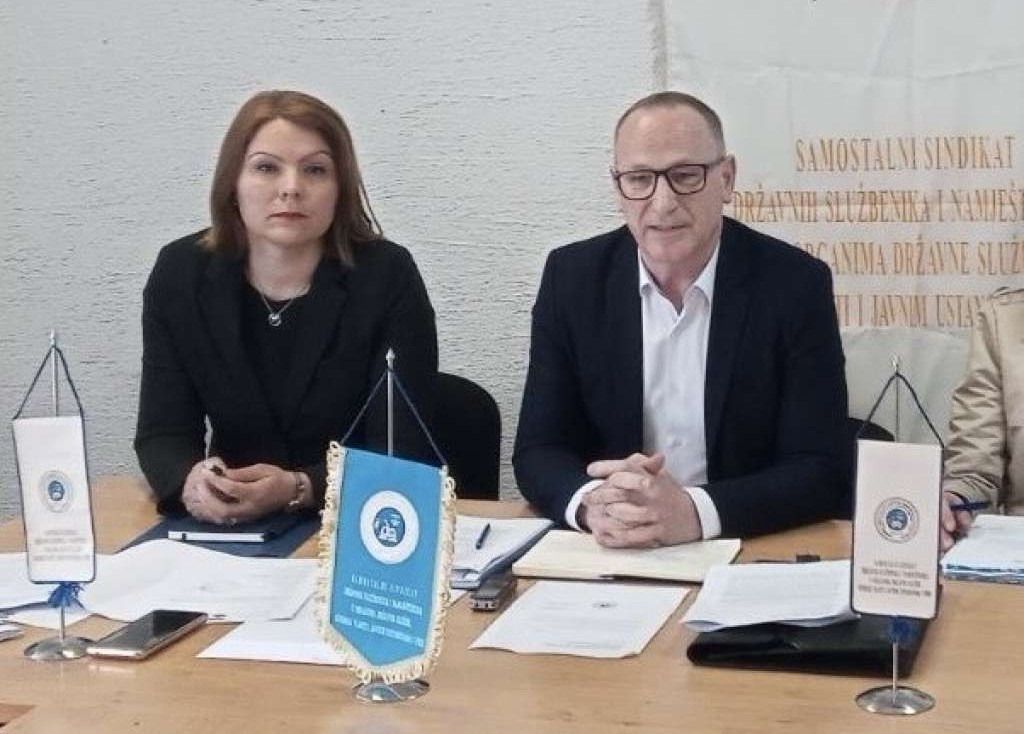 Sindikat državnih službenika od Vlade USK traži hitno povećanje osnovice i boda za obračun plata
