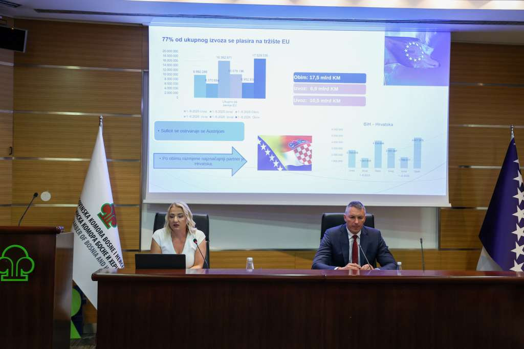 VTK: BiH ostvarila rast izvoza i uvoza, deficit i dalje visok