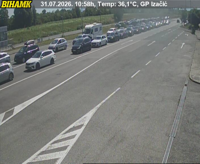 Zbog pojačanog prometa iz GP BiH pozivaju na korištenje alternativnih graničnih prijelaza