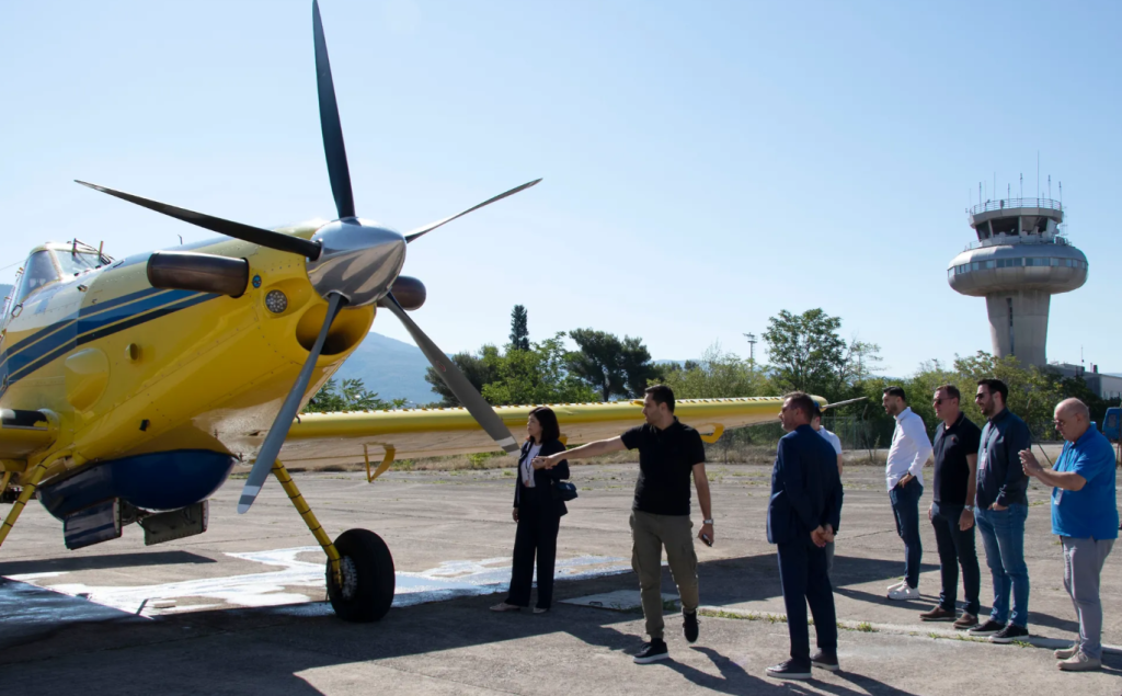 Buhač i Kordić obišli posade air tractora stacionirane u Mostaru