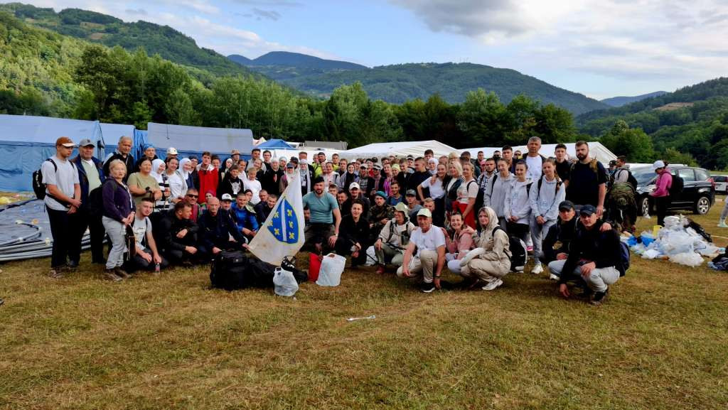 Više od 200 učenika iz Kantona Sarajevo učestvuje u Maršu mira