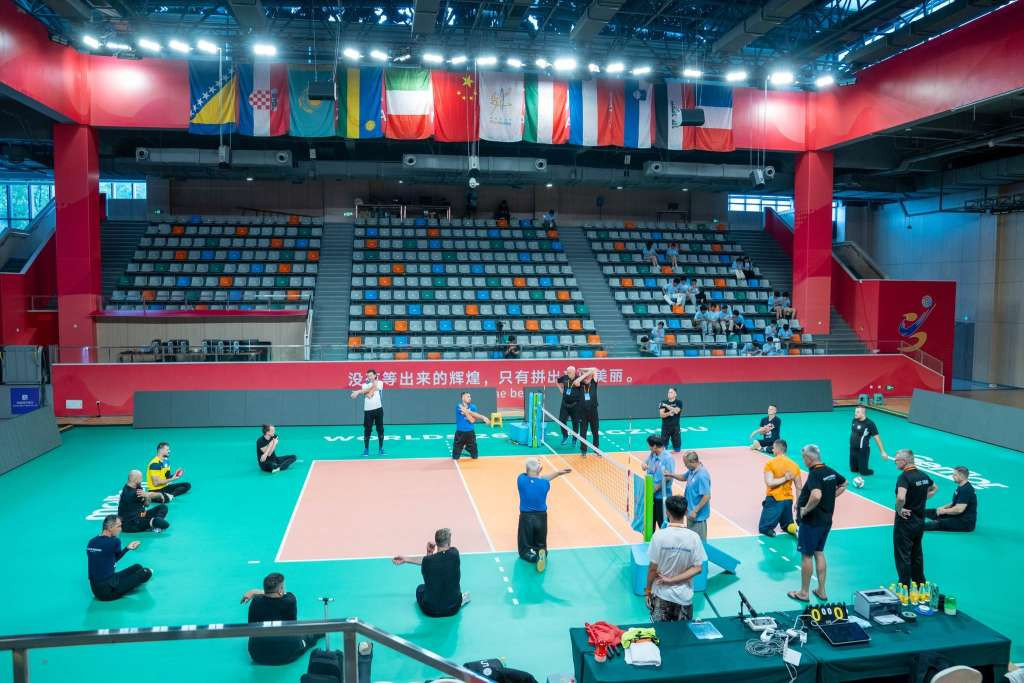 Sjedeća odbojka: Reprezentacija BiH obavila trening na zvaničnom terenu Svjetskog prvenstva