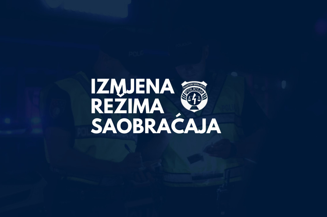U subotu izmjena režima saobraćaja u centru Sarajeva
