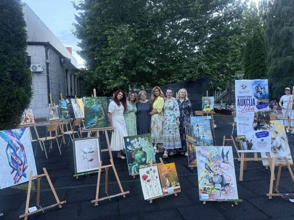 'Irma Art studio' Goražde organizovao aukciju slika za liječenje Nedima Bezdroba