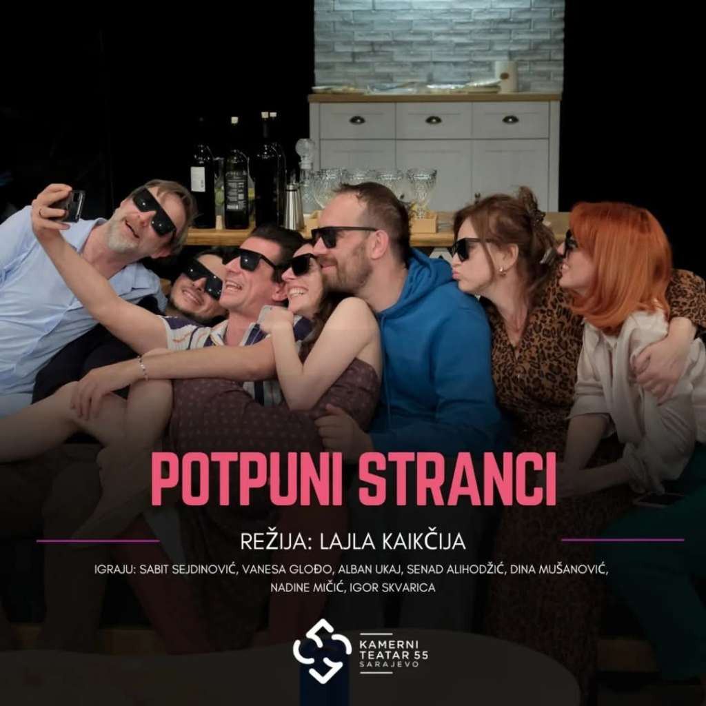 Kamerni teatar 55: Zatvoren regionalni festival RUTA, večeras u Mostaru predstava 'Potpuni stranci'