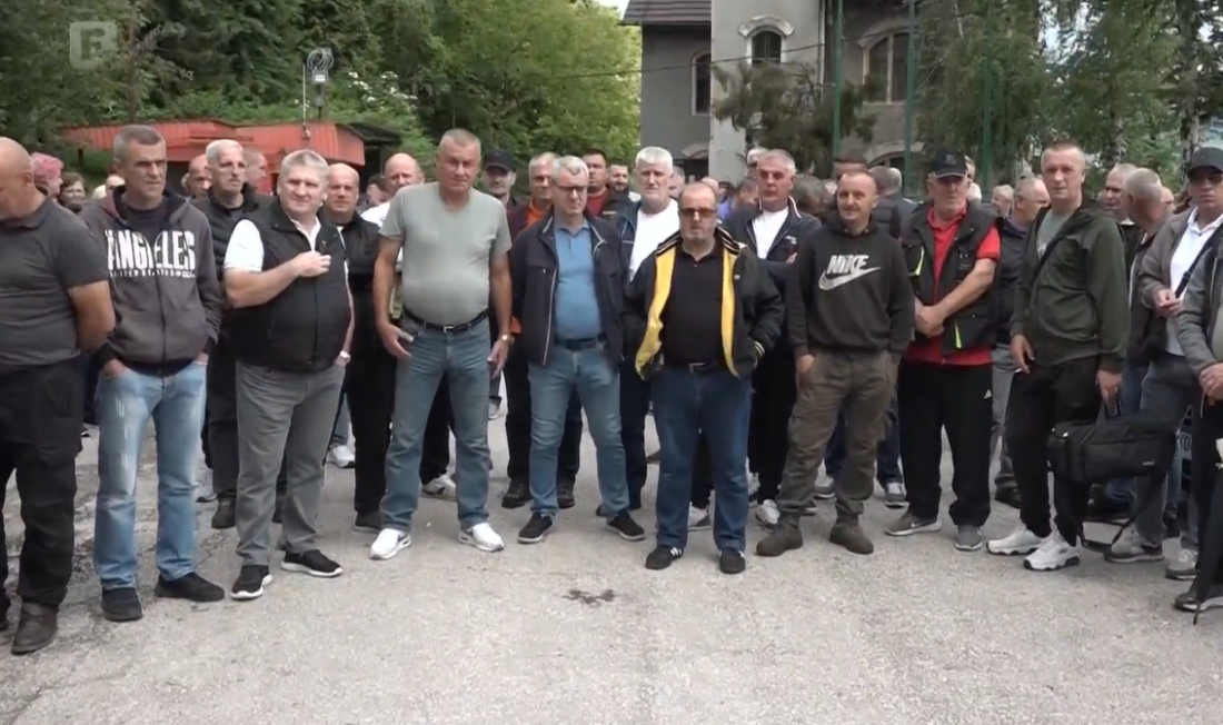 Bivši rudari RMU Zenica najavili štrajk glađu zbog neriješenog statusa 47 penzionera