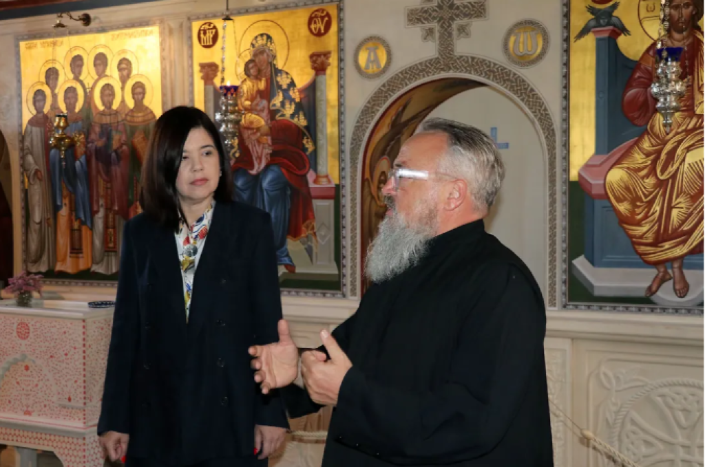 Predsjednica Vlade HNK posjetila pravoslavni manastir u Žitomislićima