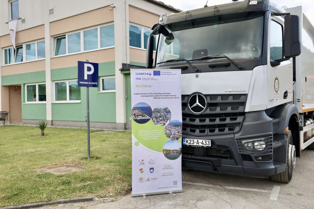 Novo vozilo za 'Komrad' Bihać kroz EU projekt RECIRCLE
