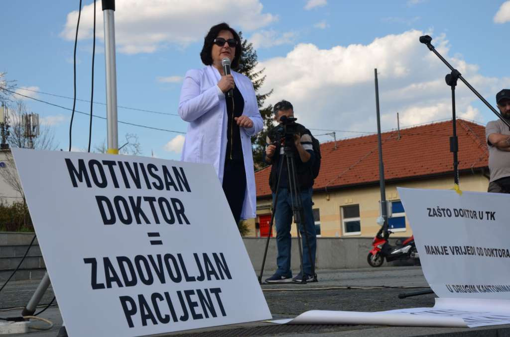 Ljekari u Tuzlanskom kantonu od 18. maja stupaju u generalni štrajk