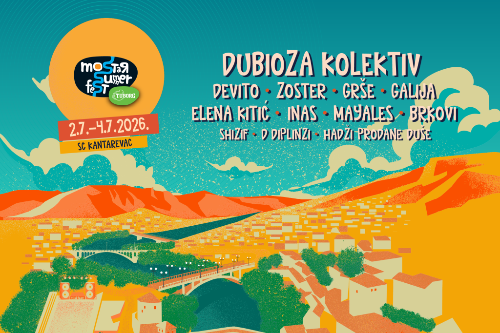 Mostar Summer Fest 2026. dovodi najveća imena regije