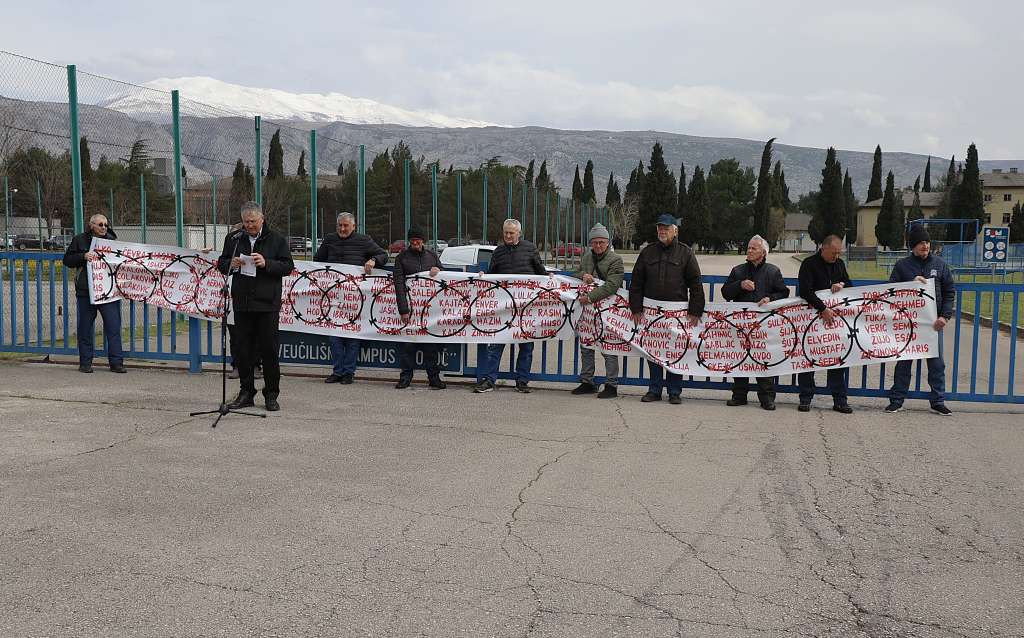 Obilježena 32. godišnjica zatvaranja logora 'Heliodrom', članovima udruženja ponovo nije dopušten ulazak