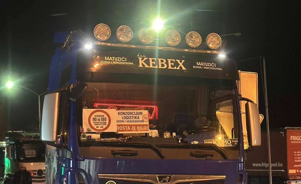 Konzorcij logistika 12. marta najavio blokadu svih GP u BiH ako se ne postigne konkretno rješenje