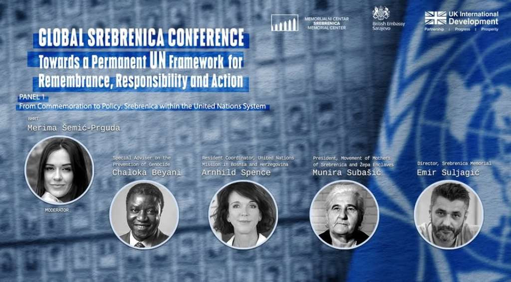 Međunarodna konferencija u Srebrenici o globalnoj odgovornosti i kulturi sjećanja