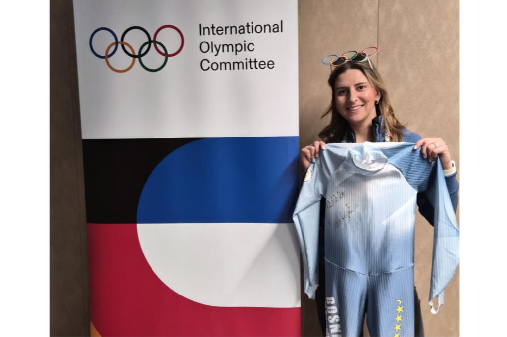 Elvedina Muzaferija donirala svoju opremu Olimpijskom muzeju u Lozani