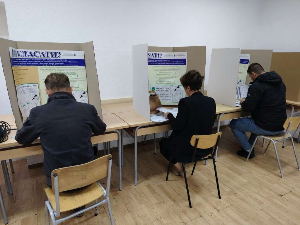 Do 11 sati u Goraždu 15,70 posto birača, u općini Pale u FBiH 20,23 posto