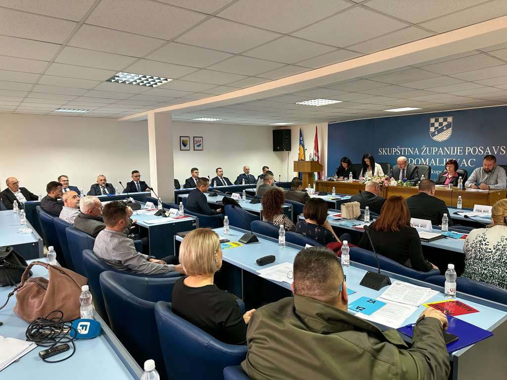 HDZ-u apsolutna većina u Skupštini Posavskog kantona, ali moguće uključivanje partnera u vladu