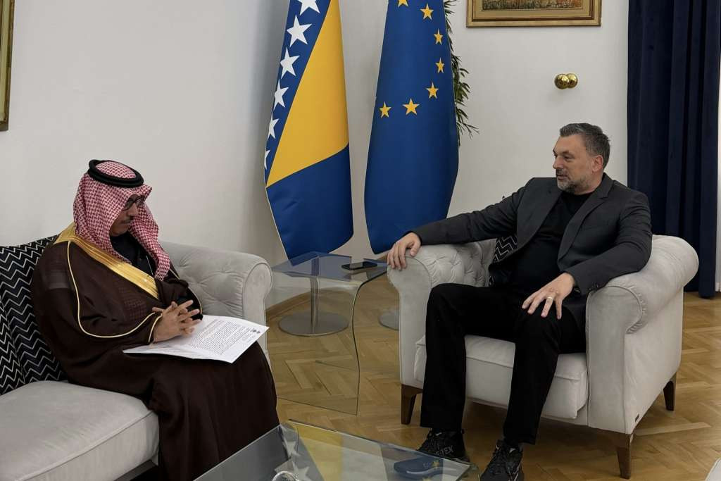 Konaković sa ambasadorom Saudijske Arabije: Čvrsta uzajamna podrška suverenitetu i teritorijalnom integritetu