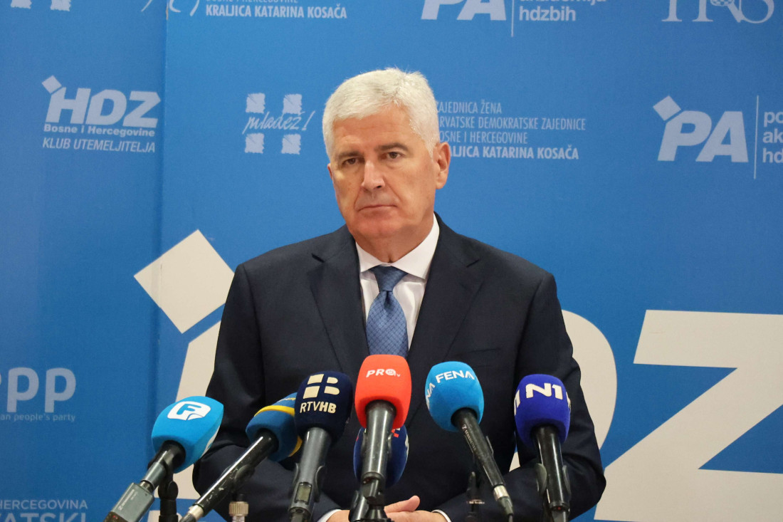 Čović nakon sjednice HDZ-a BiH: Izborni zakon prioritet, vlast treba formirati što prije