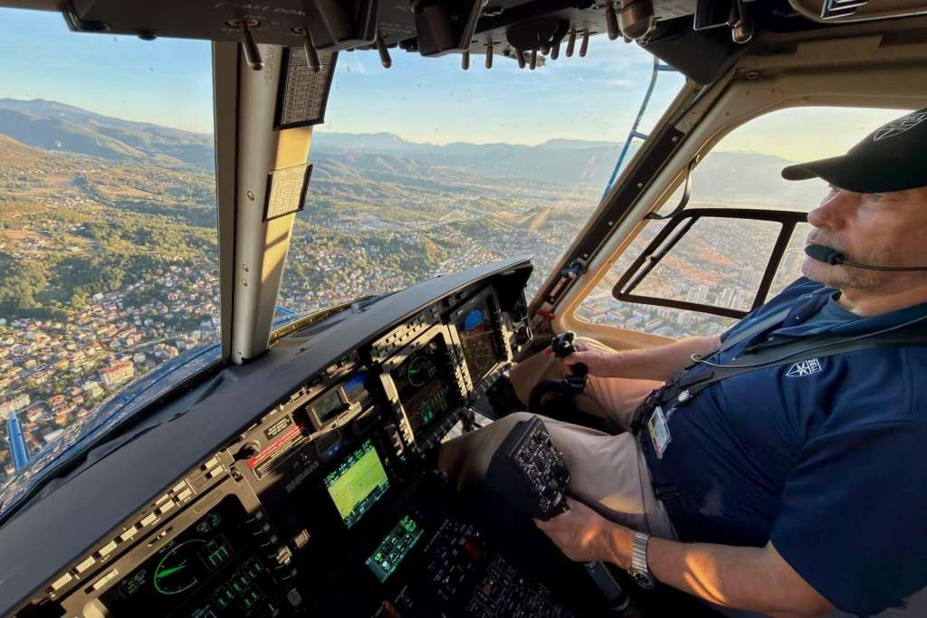 Helikopter MUP-a Kantona Sarajevo obavio prvi let iznad grada