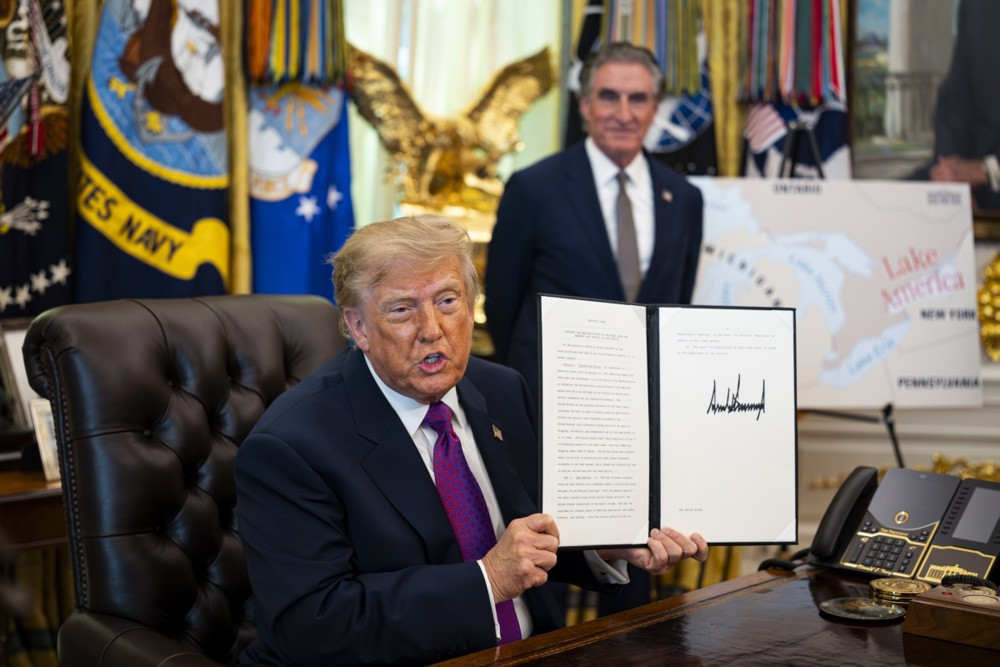 Anketa: Većina Amerikanaca protivi se Trumpovoj odluci da preimenuje jezero Ontario