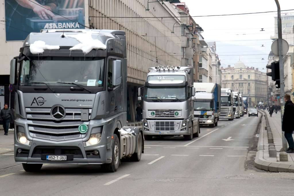 Prevoznici najavili regionalne proteste na graničnim prijelazima prema EU od 14. septembra