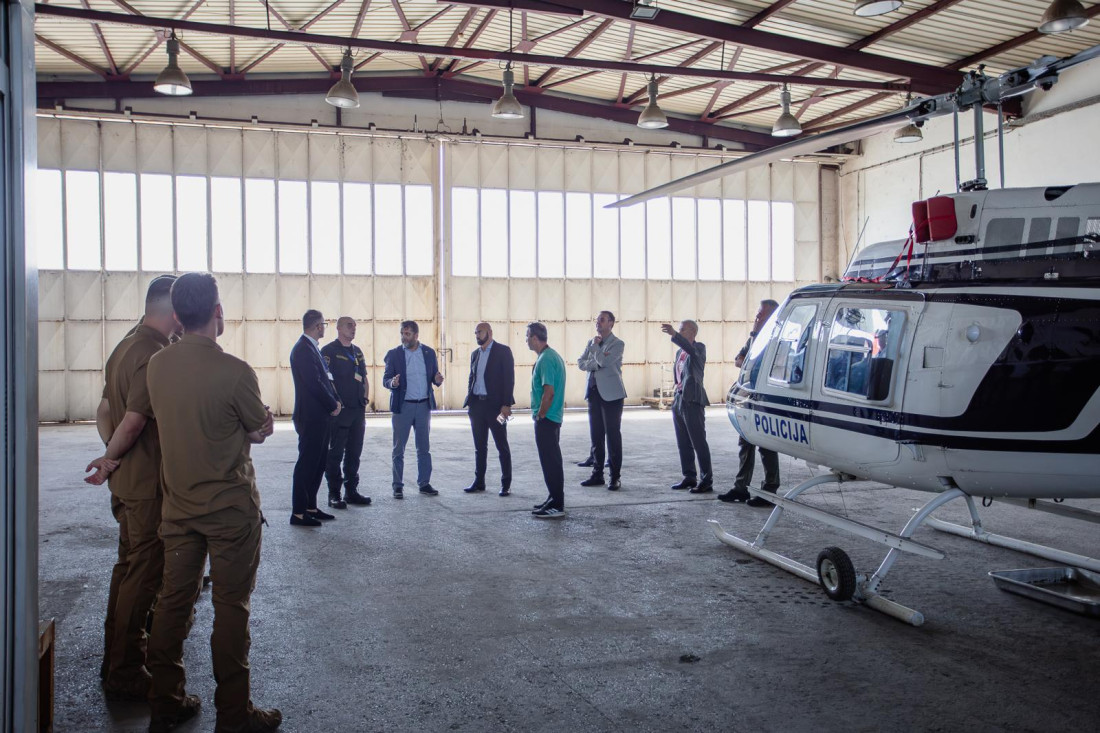 Institucionalna saradnja FMUP-a i MUP-a KS: Helikopterske jedinice i letjelice pod jednim krovom za efikasnu i brzu pomoć