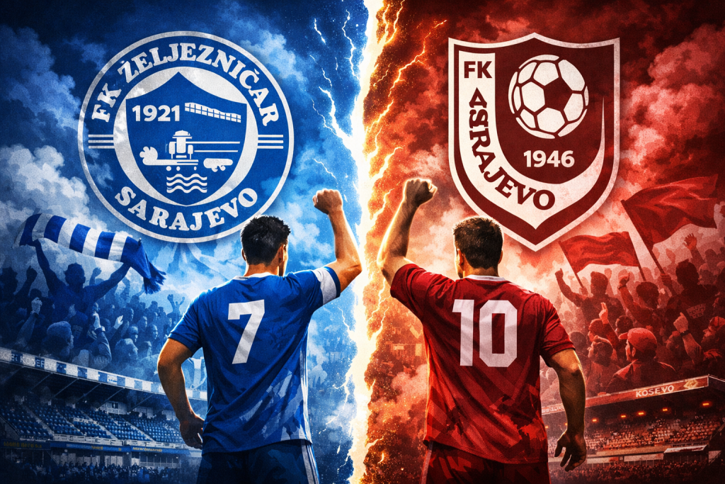 Željezničar i Sarajevo danas igraju 159. vječiti derbi