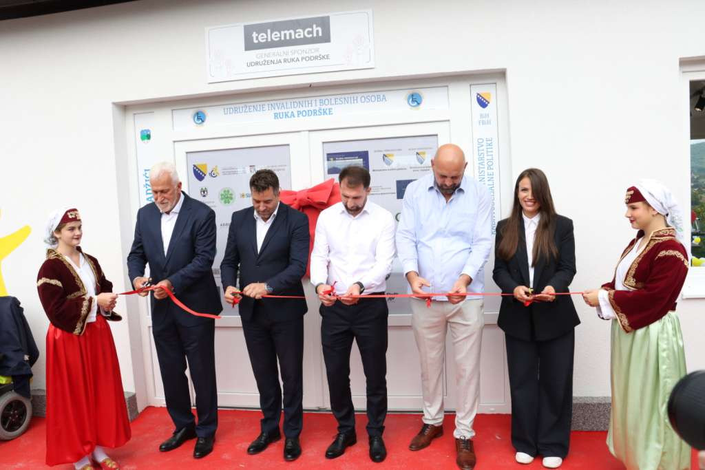 Otvorena multifunkcionalna sala Udruženja 'Ruka podrške'
