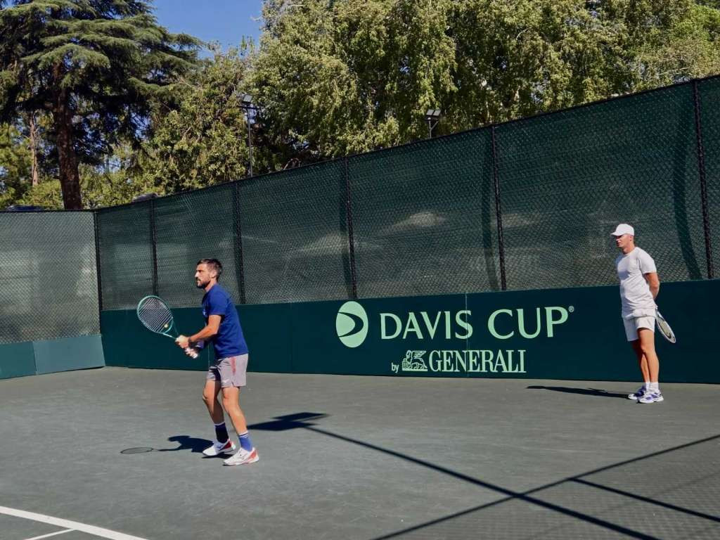 Bh. teniseri završavaju pripreme za Davis cup meč protiv Južnoafričke Republike