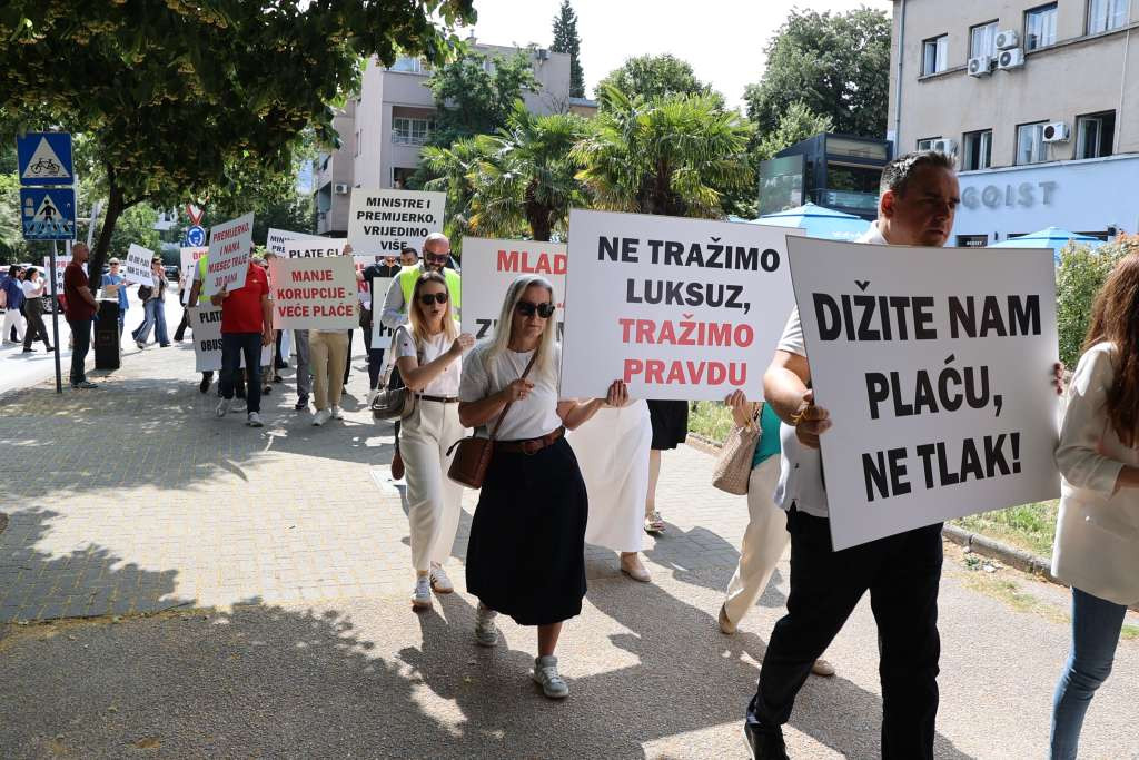 Generalni štrajk Sindikata državnih službenika i namještenika pravosuđa u HNK