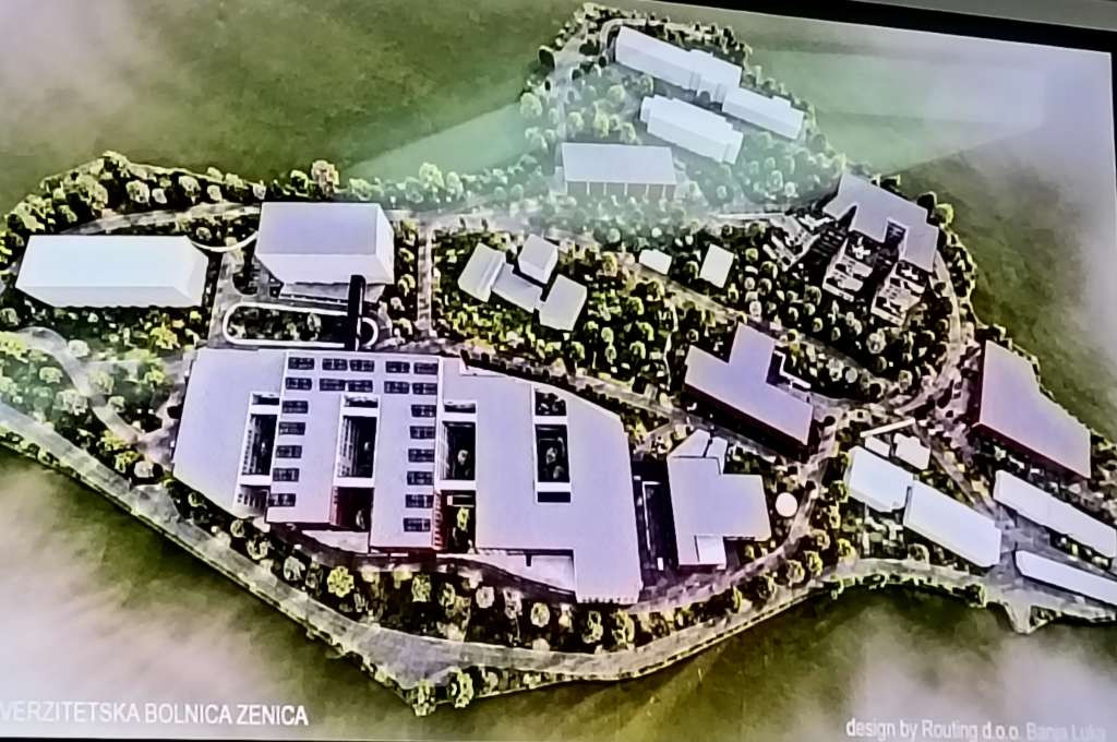 Univerzitetska bolnica u Zenici gradit će se sedam godina i koštat će 800 miliona KM