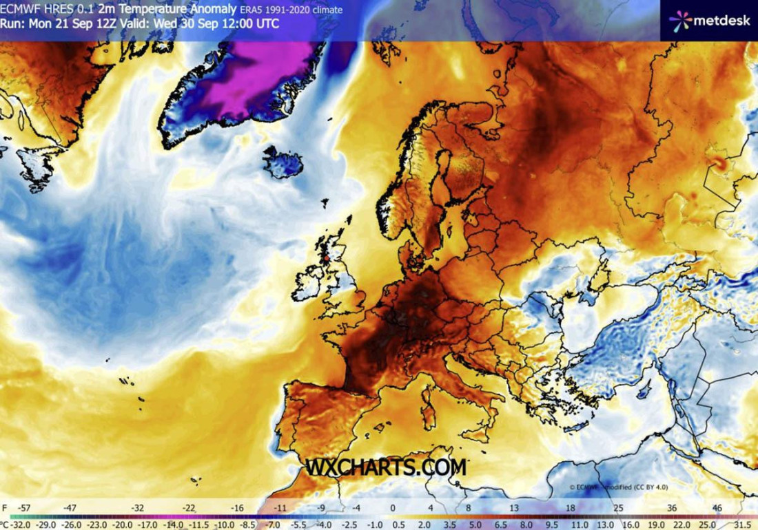 Toplotni val ponovo stiže u Evropu: Temperature bi mogle prelaziti 40 stepeni, toplina se širi i prema Balkanu