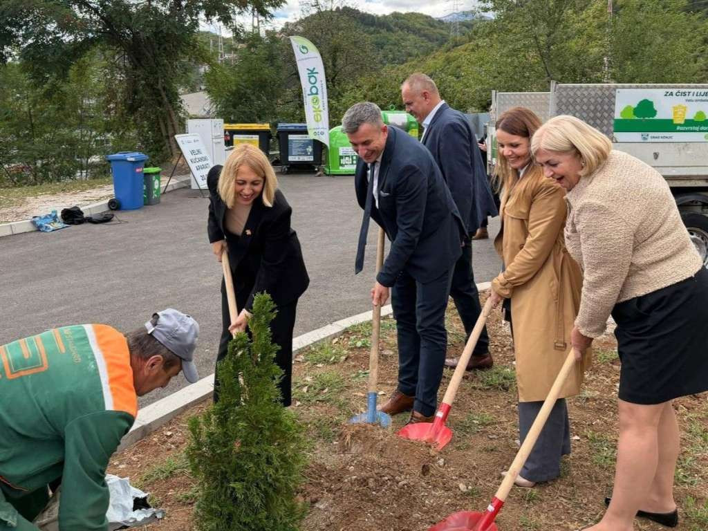 Pozder otvorila reciklažno dvorište u Konjicu: Primjer uspješne suradnje