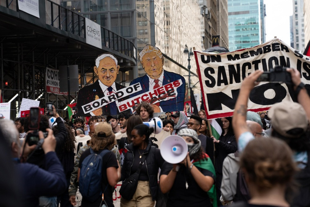 Na protestu protiv Netanyahua u New Yorku uhapšeni glumci i političari