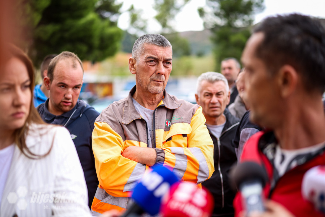 Radnici Komunalnog Mostar: „Nećemo da se naš problem koristi za nacionalne podjele"