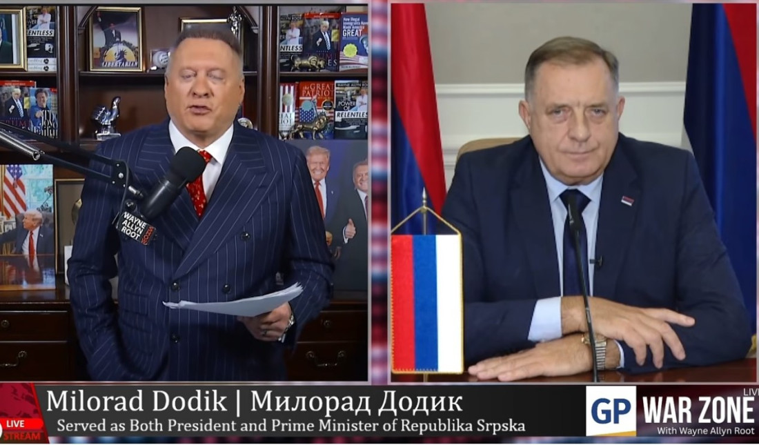 Dodik za američki podcast: Trump daje nadu cijelom svijetu da se prave vrijednosti mogu vratiti