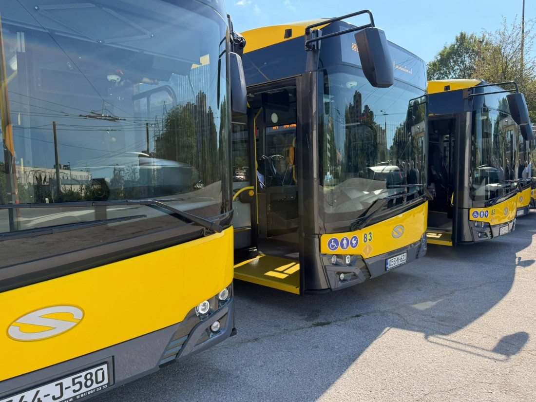 Pet novih Solaris trolejbusa od danas u saobraćaju
