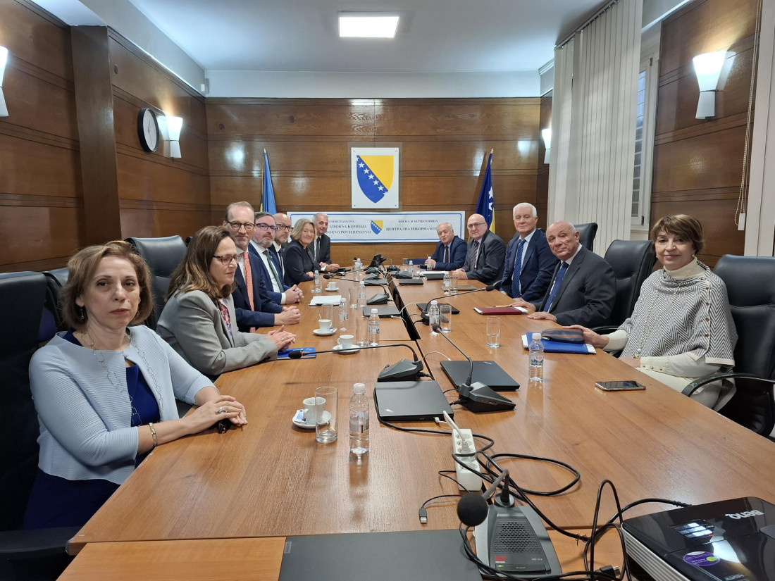 CIK BiH održala sastanak s ambasadorima  okupljenim oko grupe "Prijatelji Zapadnog Balkana"