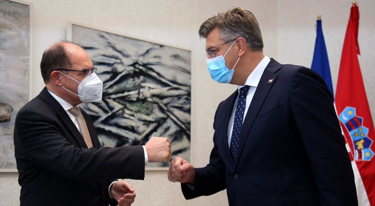 Plenković i Schmidt o procesu promjene Izbornog zakona u BiH