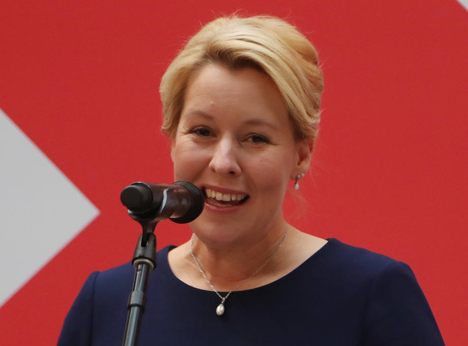 Franziska Giffey prva žena gradonačelnica u historiji Berlina