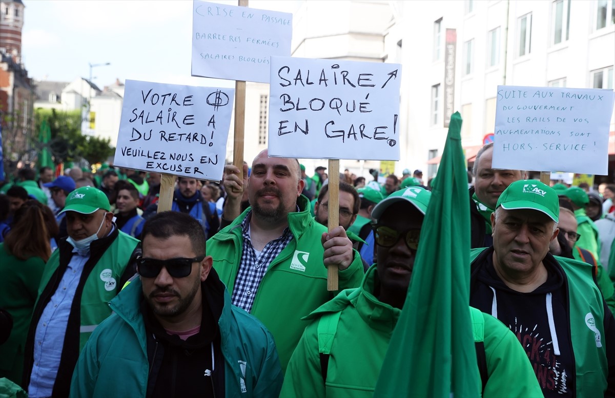 Radnici u Belgiji stupili u štrajk upozorenja, traže povećanje plata