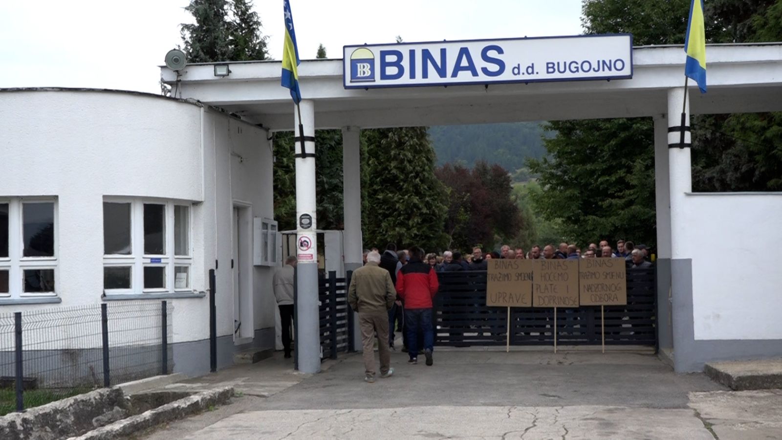 Suradnici Binasa zahtijevaju pokretanje proizvodnje i zaostalih plaća