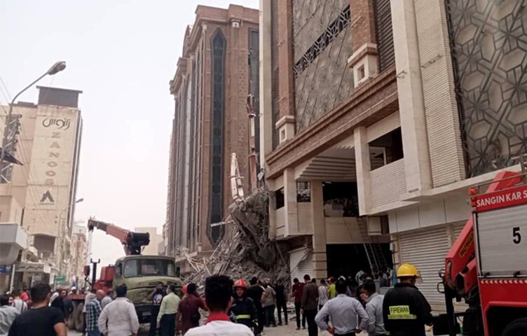 U urušavanju desetospratnice u izgradnji poginulo pet osoba u Iranu