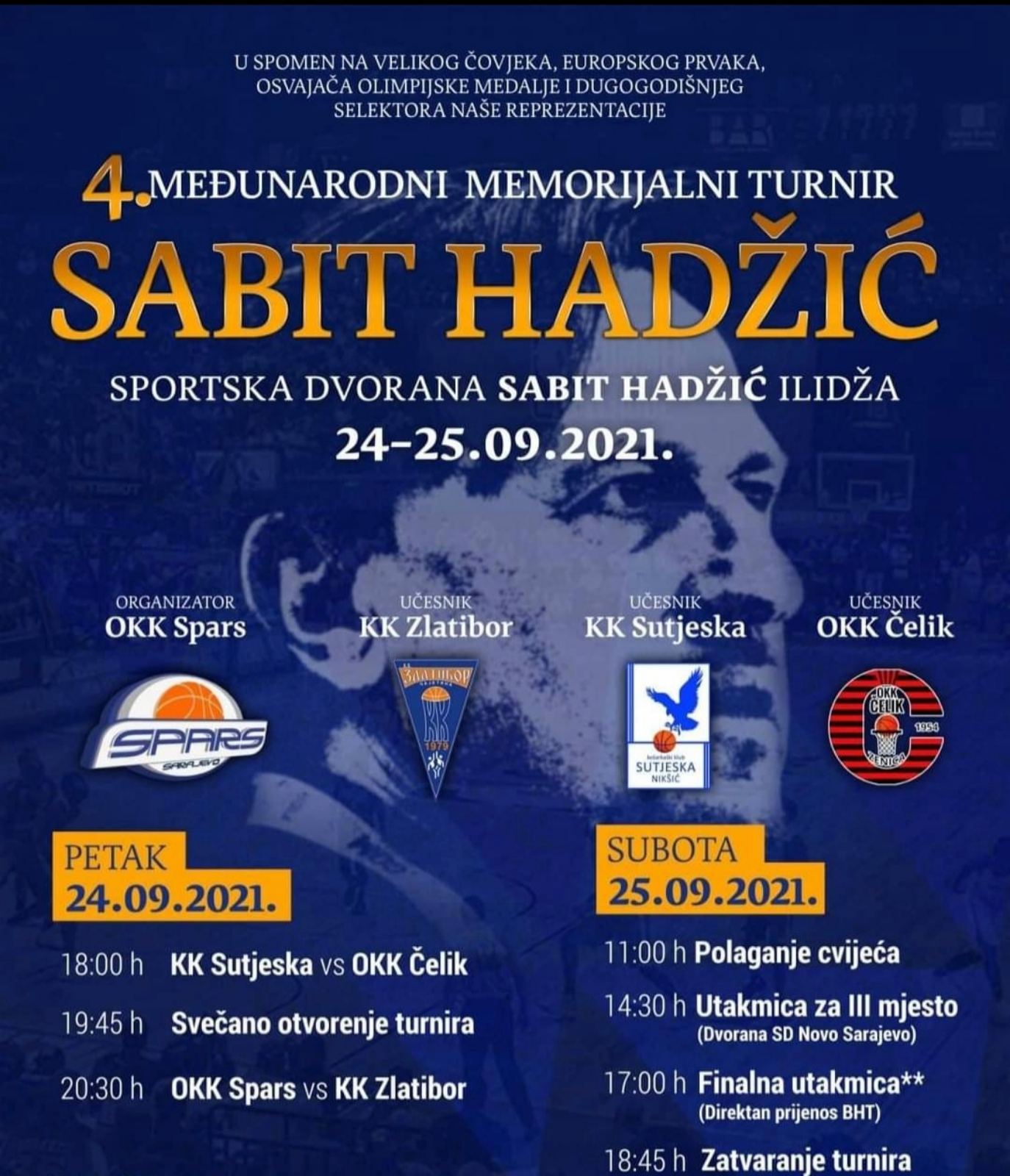 4. Međunarodni memorijalni turnir Sabit Hadžić 
