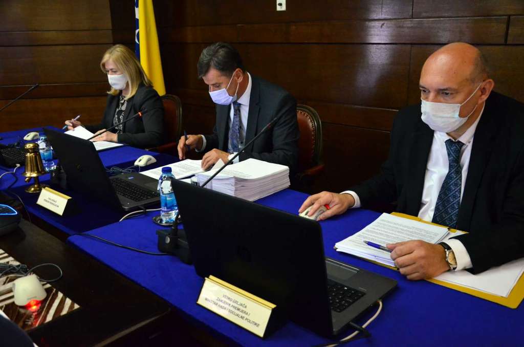 Utvrđen Prijedlog odluke o privremenom finansiranju FBiH